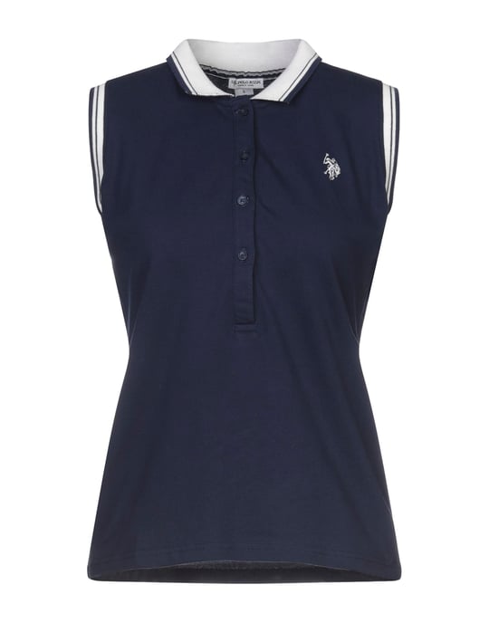U.S.Polo Assn. Women's Polo Shirts Dark Blue Cotton