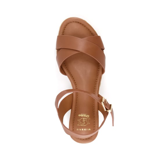 Dune Ladies WF LINNIE Wide Fit Woven Flatform Sandals Wf Linnie - Image 4
