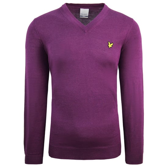 Lyle & Scott Golf Lila Herrenpullover - Image 1
