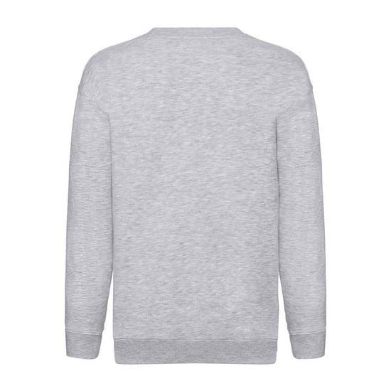 Fruit of the Loom - "Premium" Sweatshirt Überschnittene Schulter für Kinder (Grau meliert) - Image 2