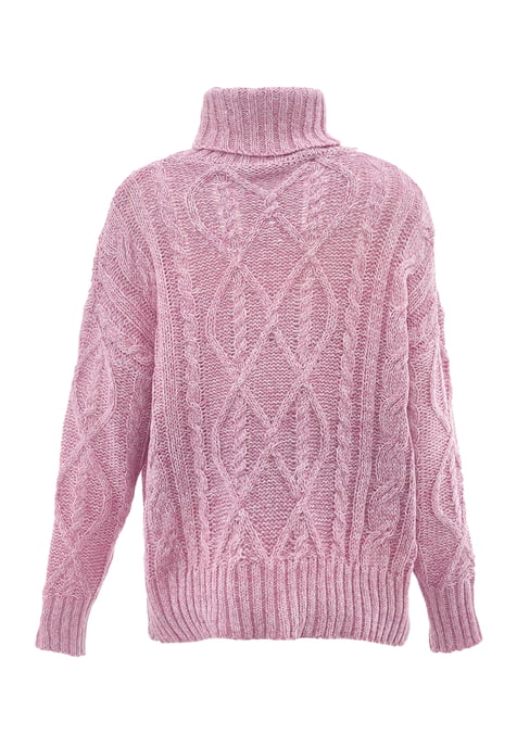 Mymo Rollkragenpullover Damen rosa rosa - Image 2
