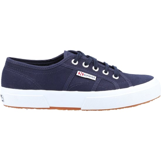 Superga 2750 Cotu Classic 100% Baumwolle Herren Marine/Weiß Turnschuhe - Image 4