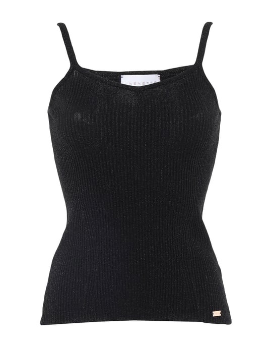 Nenette Black Stretch Camisole