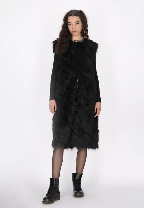 Mymo Weste Damen schwarz - Image 3