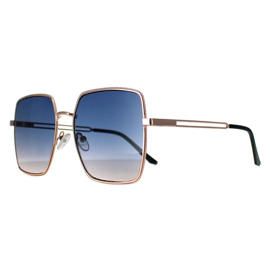 Guess Square Womens Glänzend Rose Gold Blau Gradient GF0419 - Image 2