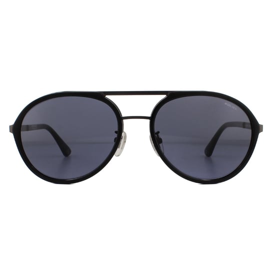 Police Aviator Mens Matte Gunmetal Grey Sonnenbrille - Image 1