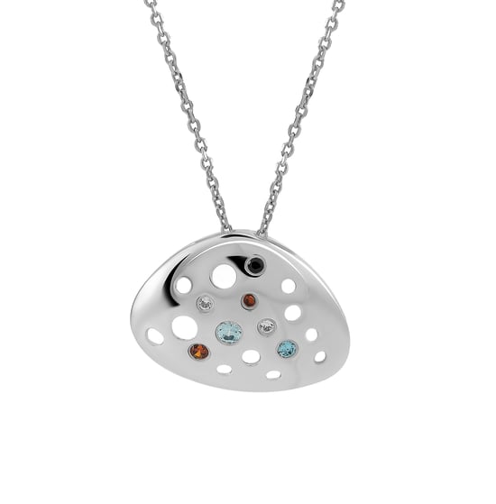 Orphelia Damen-Anhänger Sterling-Silber 925 mit Kette – Silber ZH-4480 - Image 1