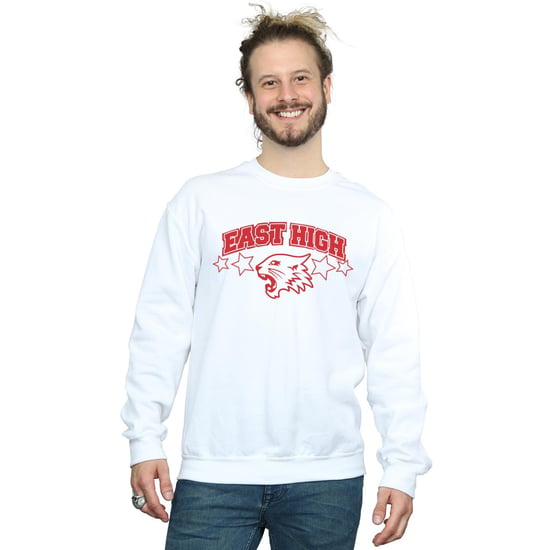 Disney Herren High School Musical The Musical Wildcat Sterne Sweatshirt (weiß) - Image 2