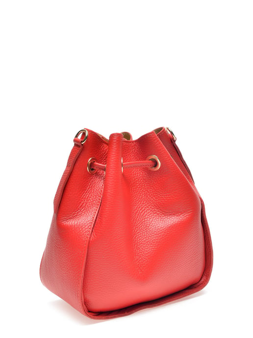 Carla Ferreri SS22 CF 1400 Rouge Cuir de vachette Sac - Image 2