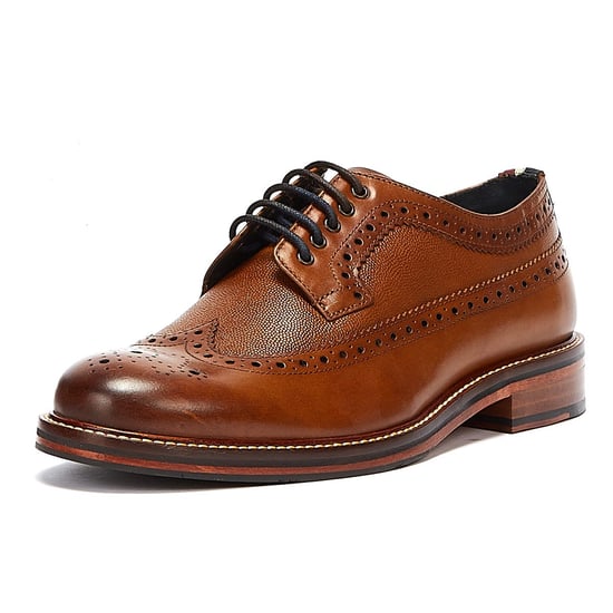 Ben Sherman Archie Brogue Herren Tan Schuhe - Image 3