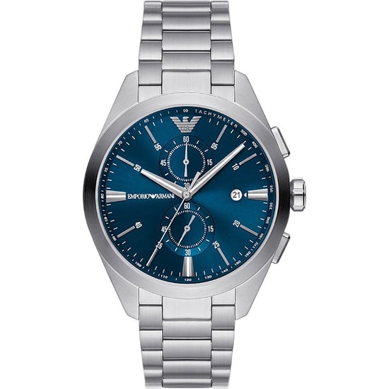 Emporio Armani Claudio Silber Herren Armbanduhr AR11541 - Image 1
