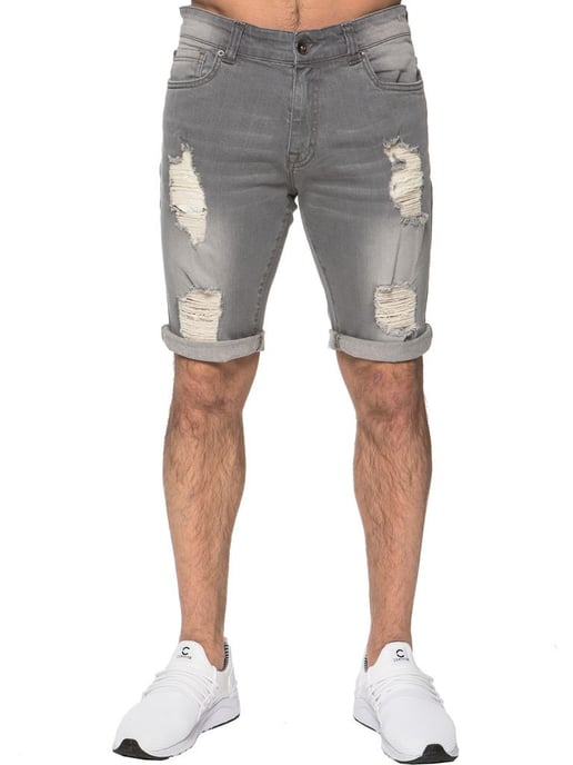 Herren Ripped Skinny Shorts - Image 1