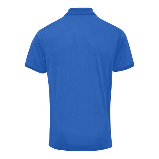 Premier Mens Coolchecker Pique Kurzarm-Polo T-Shirt (Royal) - Image 2