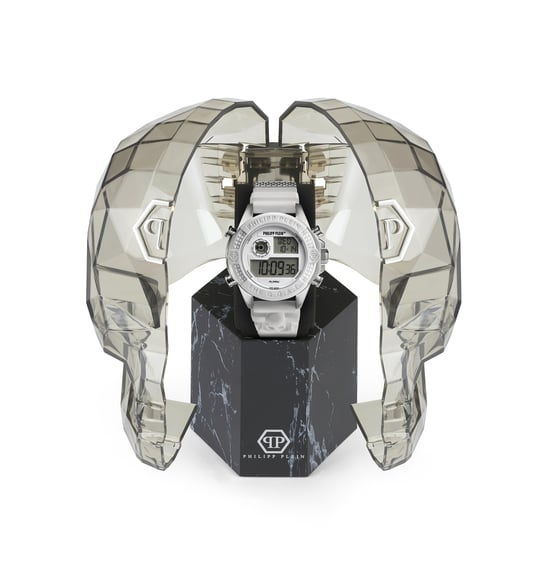 Philipp Plein The G.o.a.t. Weiß Unisex Armbanduhr PWFAA0121 - Image 5