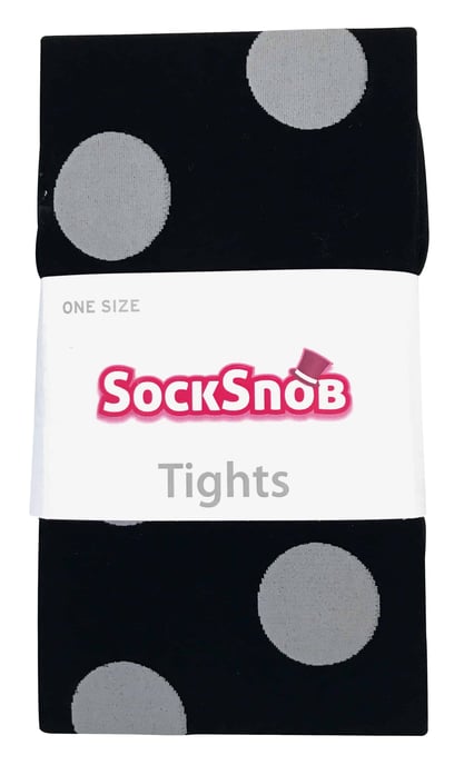 Sock Snob - Farbige 80 Denier blickdichte Damenstrumpfhose - Big Spot - Image 2