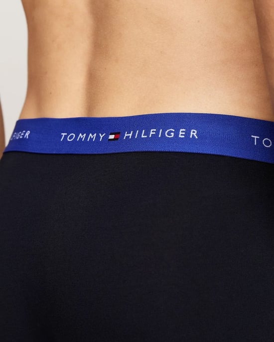 Tommy Hilfiger 3er-Pack Herren Unterhosen mit farbigem Bund - Image 5