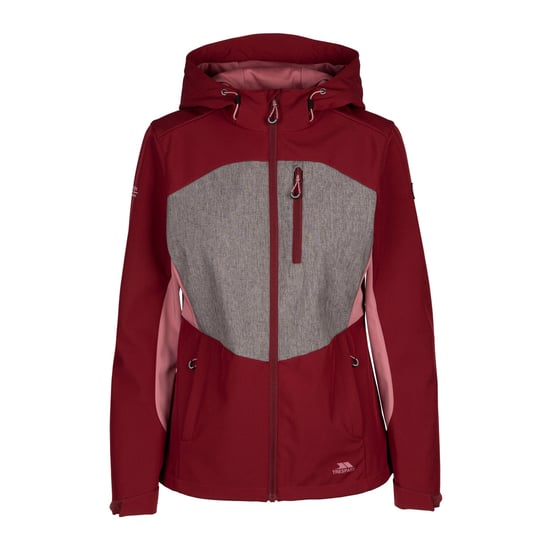 Trespass Womens/Ladies Eckwood Soft Shell Jacket (Dark Cherry)