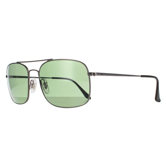 Ray-Ban Aviator Mens Gunmetal Green Polarized RB3611