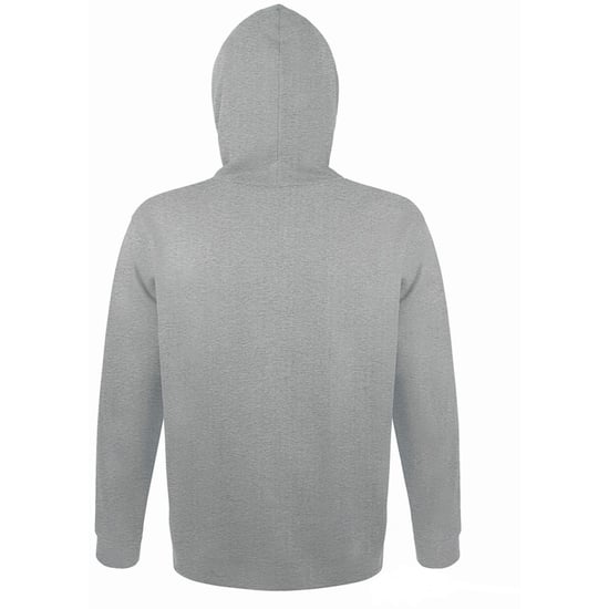 SOLS Snake Unisex Sweatshirt mit Kapuze (grau meliert) - Image 2