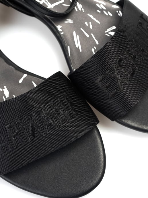 Armani Exchange Sandalen Damen schwarz - Image 4