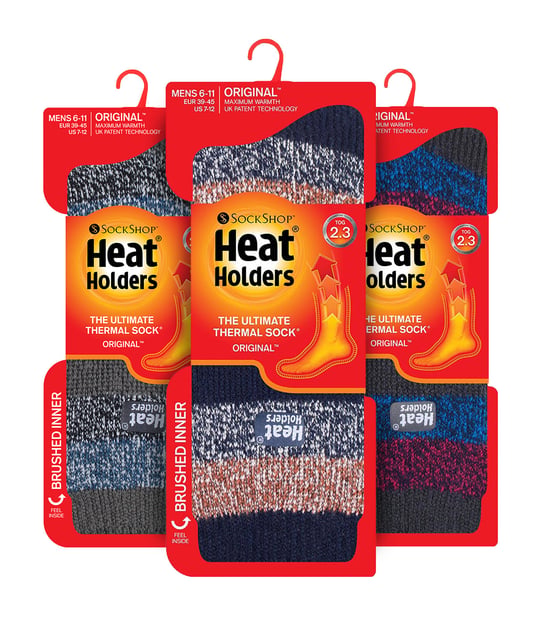 HEAT HOLDERS - 3er Pack Multipack Herren Thermosocken für den Winter - Berlin - Image 2