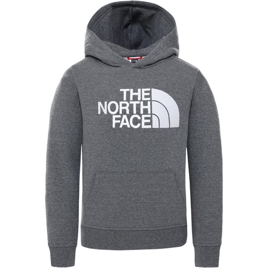 The North Face Unisex Kinder Drew Peak Stickerei Hoodie grau - Image 1