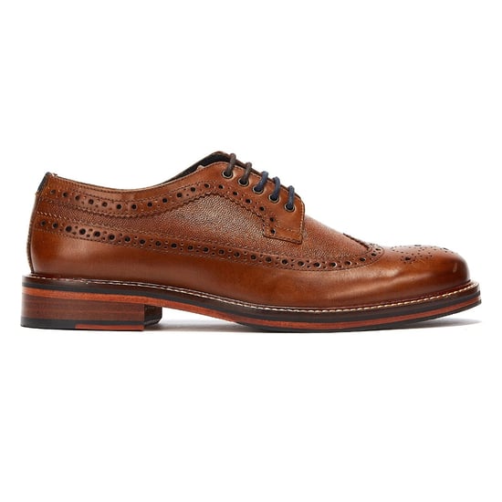 Ben Sherman Archie Brogue Herren Tan Schuhe - Image 5