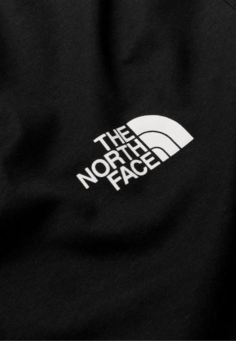 The North Face Mens SS einfache Kuppel T Shirt schwarz - Image 5