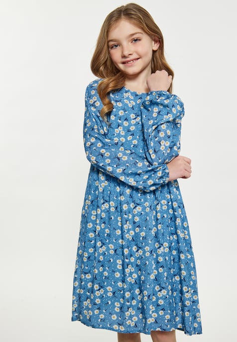 Dreimaster Kleid Mädchen (Kids) blau - Image 3