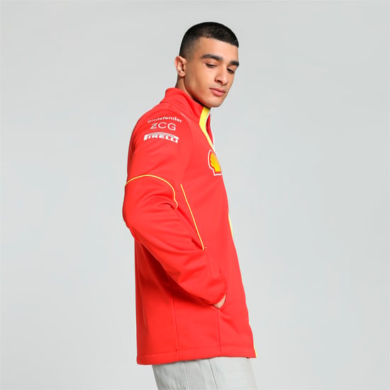 PUMA Unisex Scuderia Ferrari Team Softshell-Jacke - Image 4