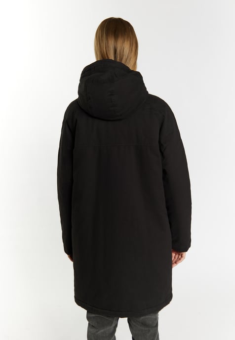 Dreimaster Winterparka Damen Schwarz - Image 4