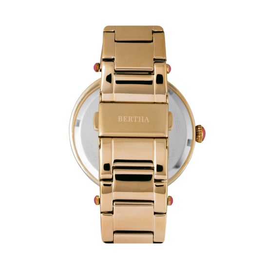 Bertha Camilla Mother-Of-Pearl Bracelet Watch