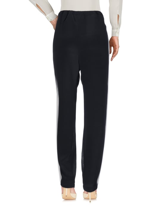 Golden Goose Deluxe Brand Black Silk Tapered Leg Trousers