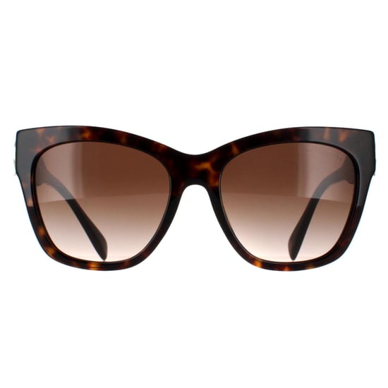 Michael Kors Cat Eye Womens Dark Tortoise Brown Gradient MK2182U Empire Square