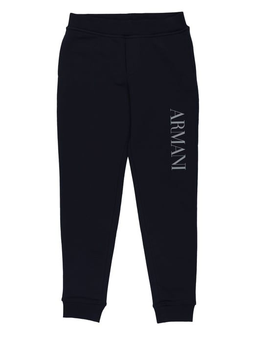 TROUSERS Armani Junior Dark blue Boy Cotton