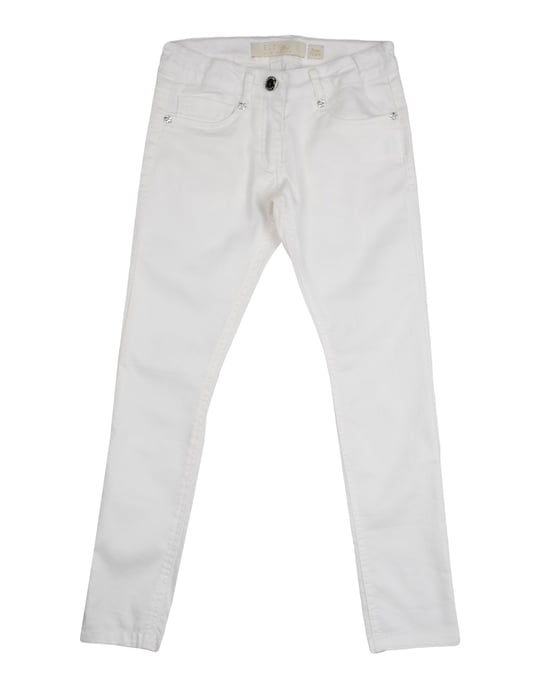 TROUSERS Elsy White Girl Cotton