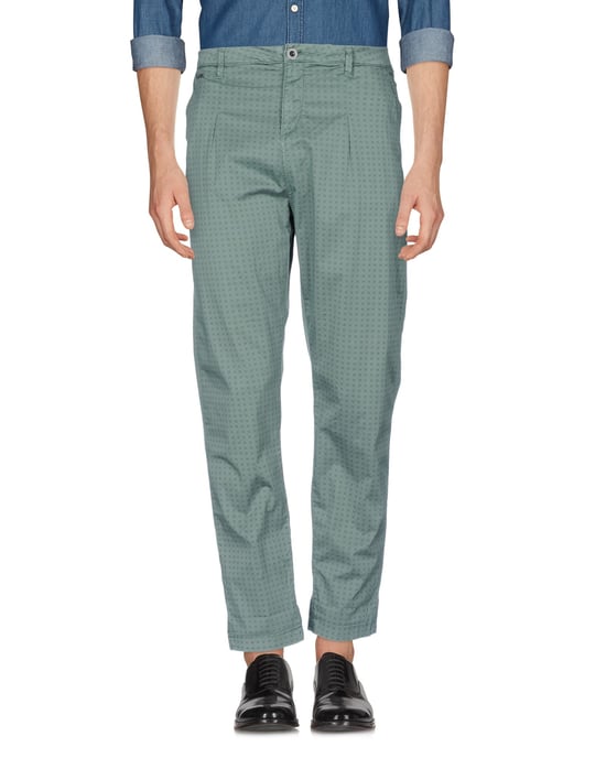 TROUSERS Man Guess Green Cotton