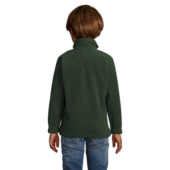 SOLS Kinder Fleece Jacke North (Wald Grün) - Image 3