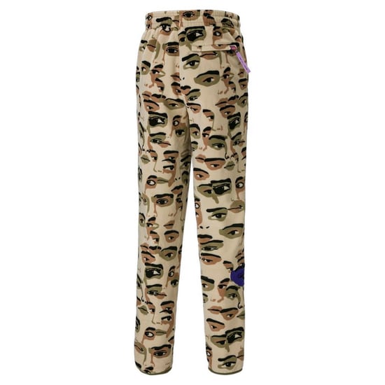Puma x Kidsuper Studios Brown Women Stretch Wst Fleeve AOP Track Pants 530403 96