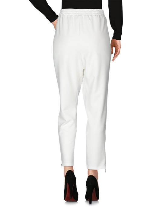 Trousers Women's La Kore White Polyester