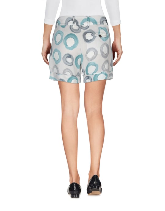 Cruciani Light Grey Pattern Shorts