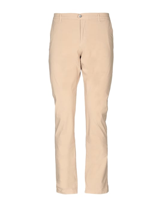 TROUSERS Man Daniele Alessandrini Beige Cotton