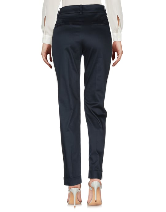 Trousers Women's P.A.R.O.S.H. Dark Blue Cotton