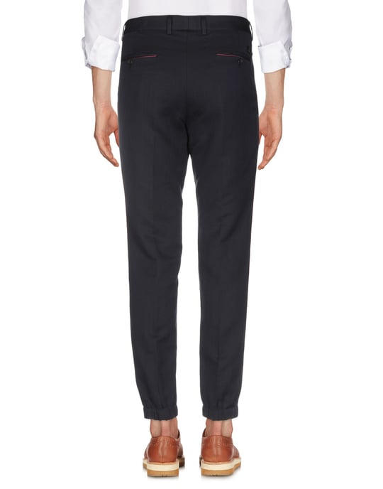 Roberto Cavalli Dark Blue Cotton Trousers