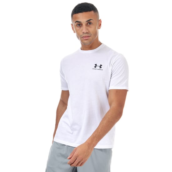 T-Shirt Sportstyle Under Armour Pour Homme en Blanc - Image 1