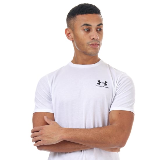T-Shirt Sportstyle Under Armour Pour Homme en Blanc - Image 4