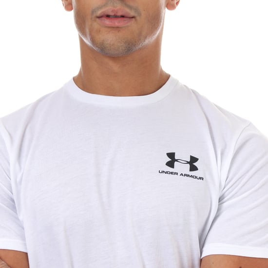 T-Shirt Sportstyle Under Armour Pour Homme en Blanc - Image 6
