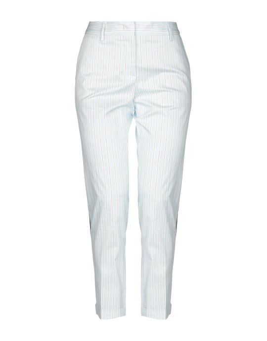 Piazza Sempione Azure Cotton Chino Trousers