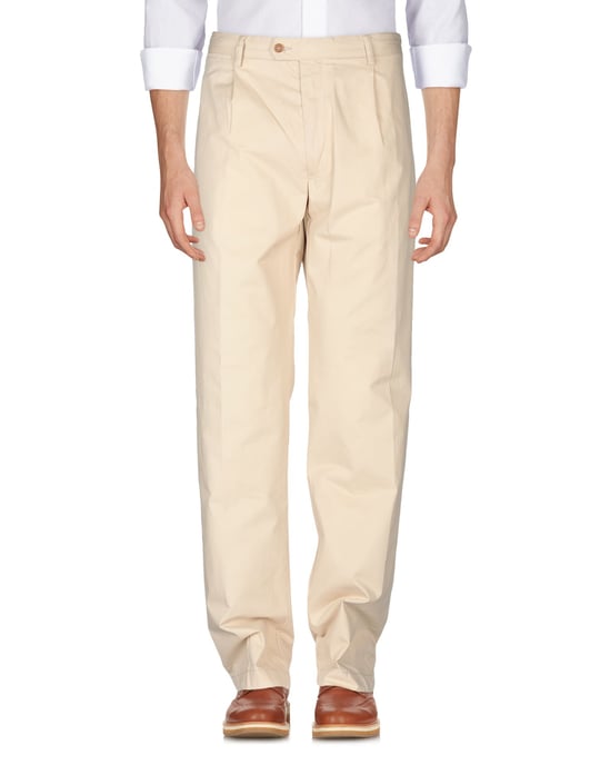 TROUSERS Man Brooksfield Beige Cotton