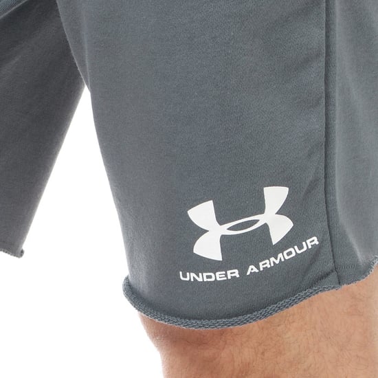 Men's Under Armour Sportstyle Terry Shorts in Grey